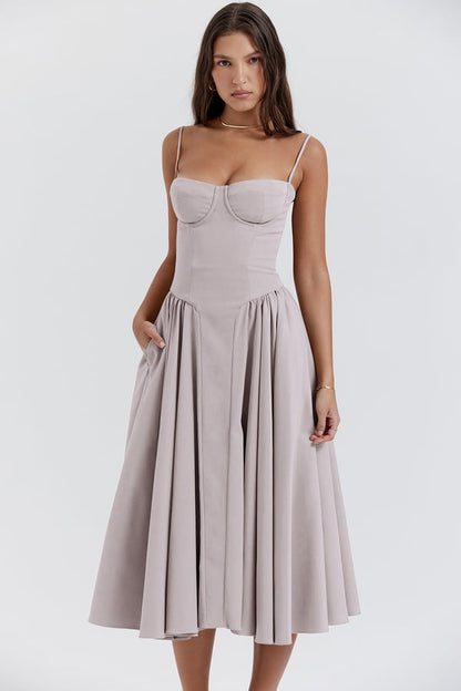 Elviera | Elegante Midi-Jurk Dames