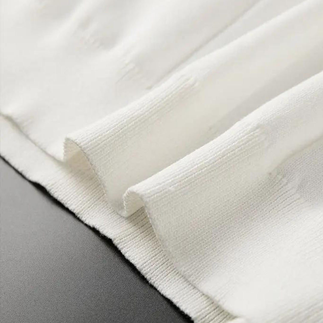 Silvéran | Gebreid Poloshirt Heren