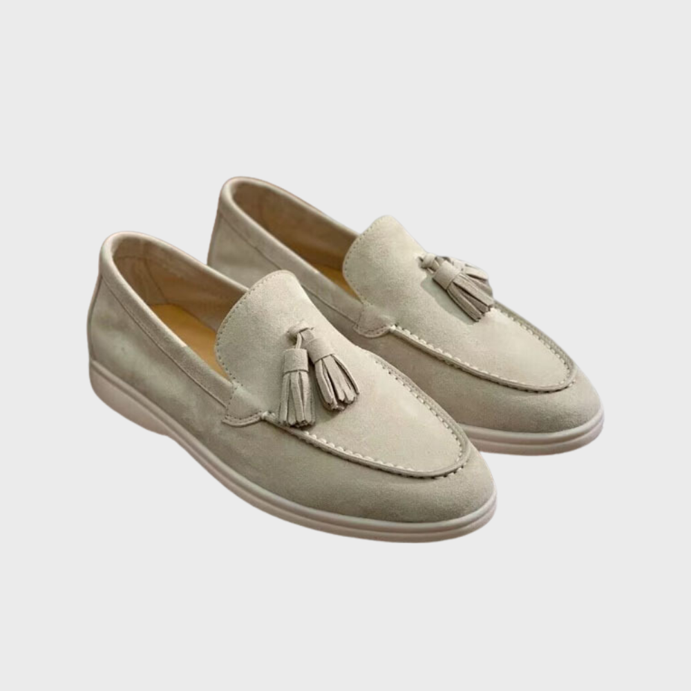Eliano | Suède Loafers Heren
