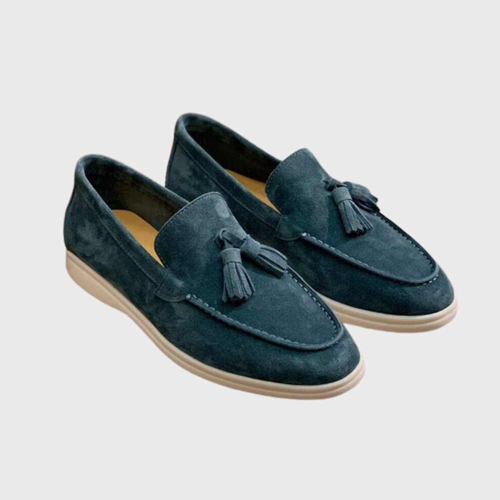 Eliano | Suède Loafers Heren
