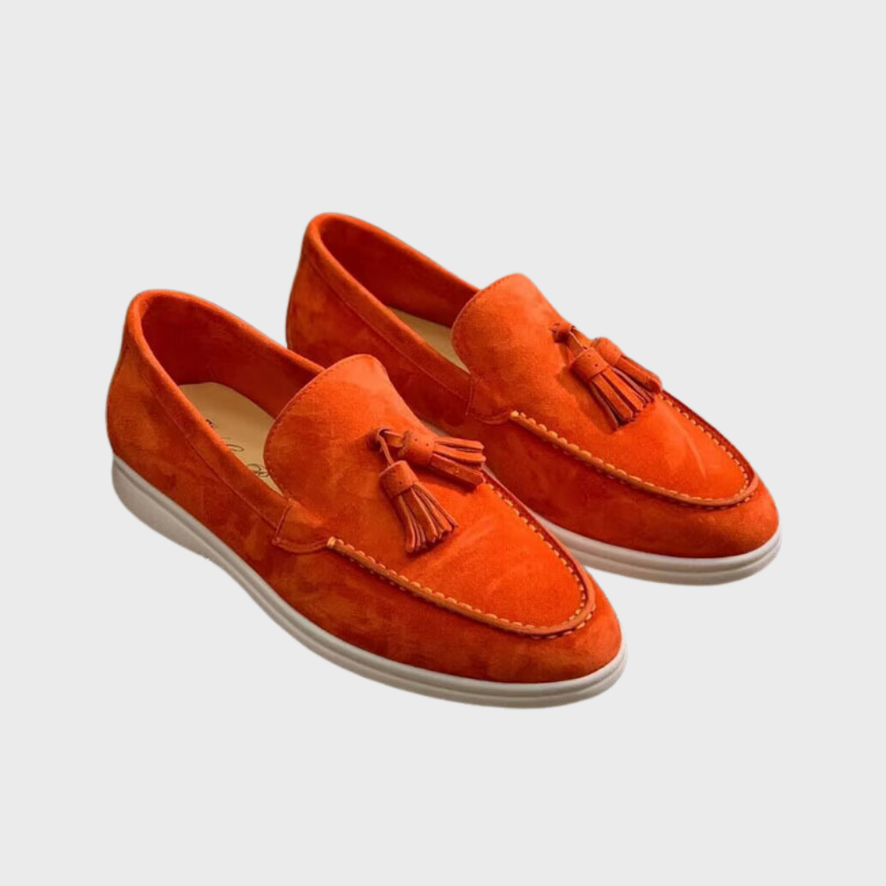 Eliano | Suède Loafers Heren