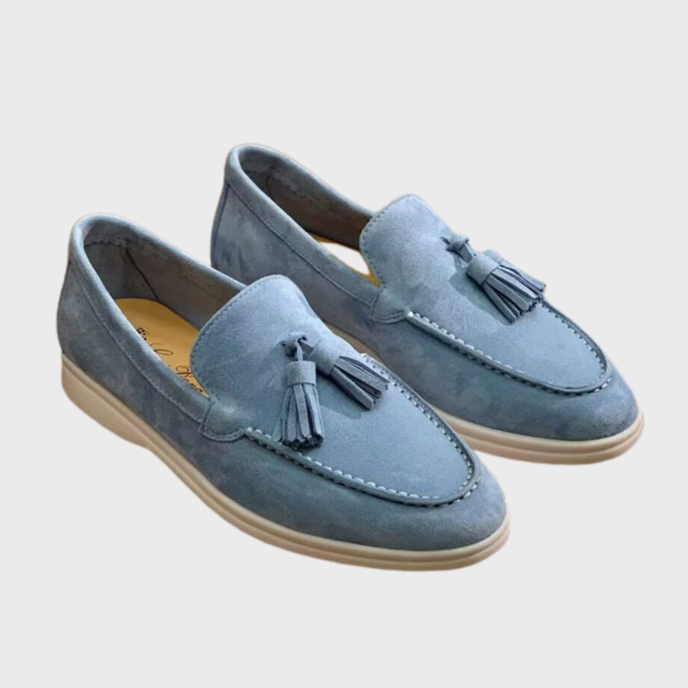 Eliano | Suède Loafers Heren