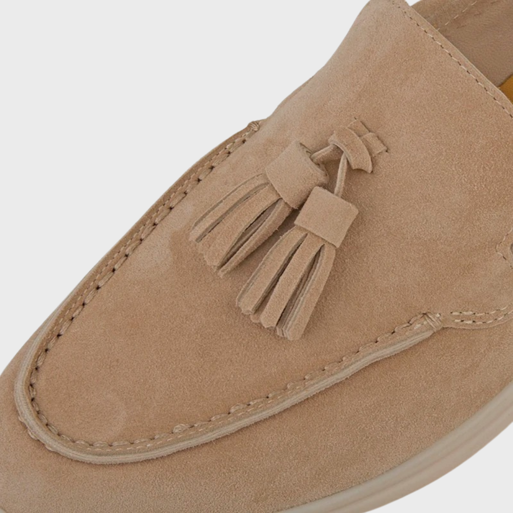 Eliano | Suède Loafers Heren