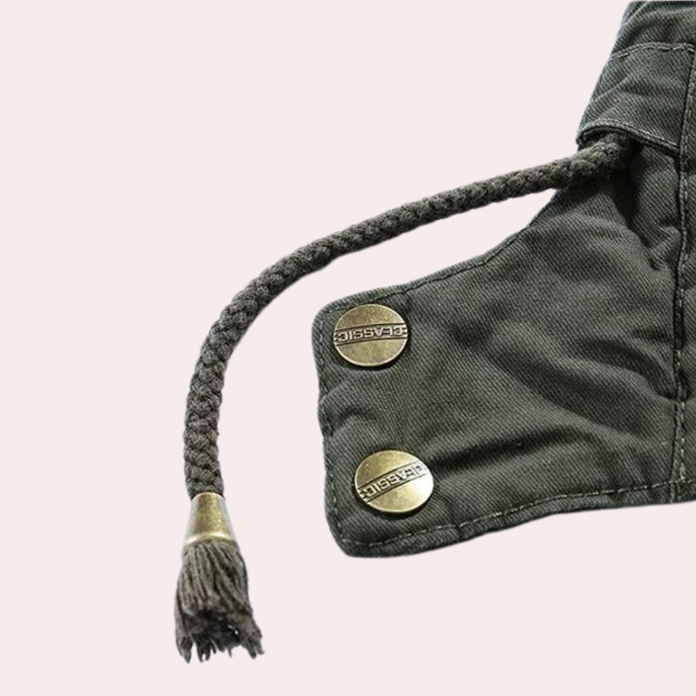 Aren | Halflange Winterjas Met Capuchon