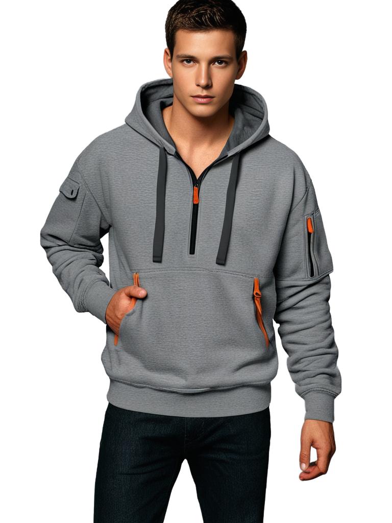 Cairo | Outdoor Hoodie Met Ritszakken
