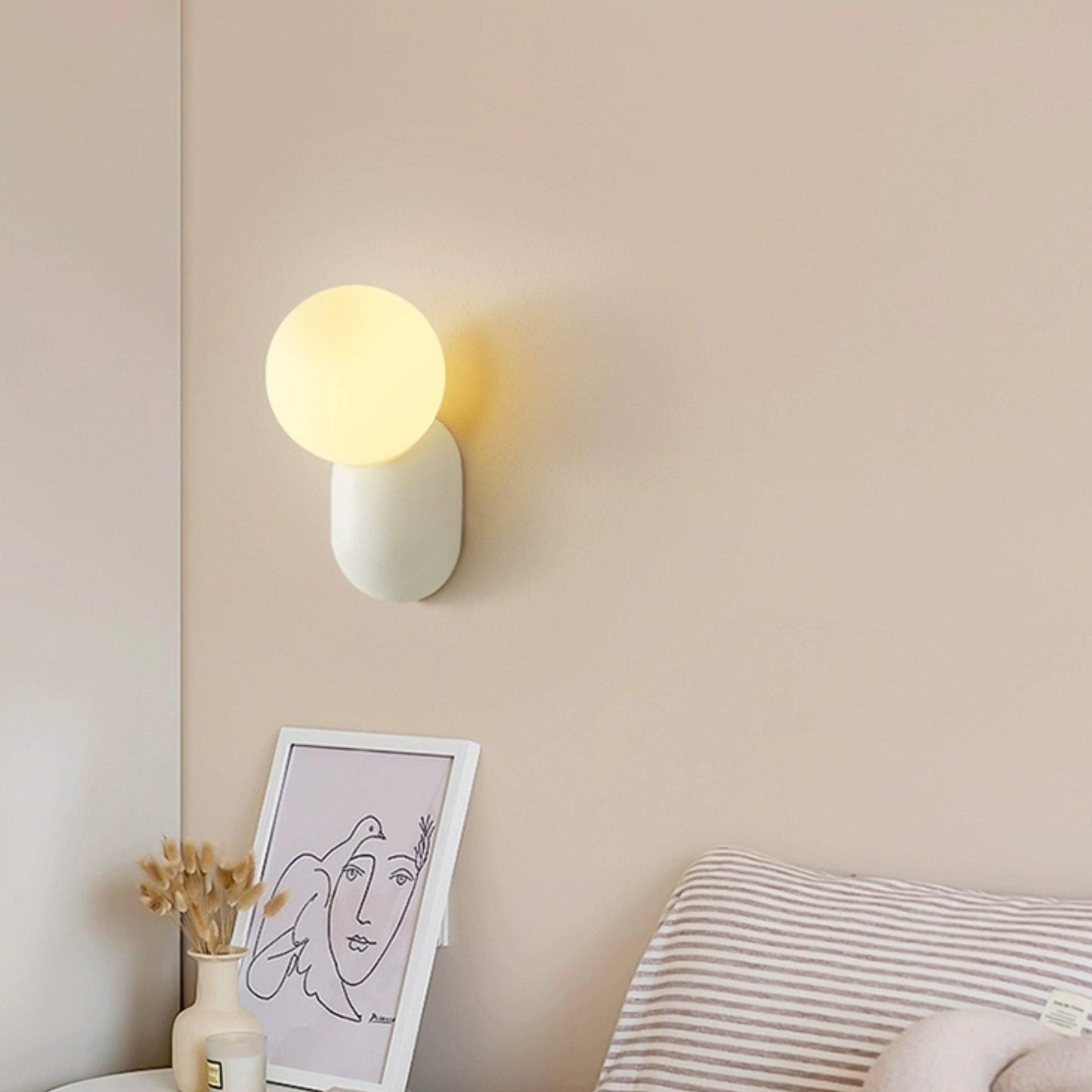 Nordelle | Wandlamp Glazen Bol