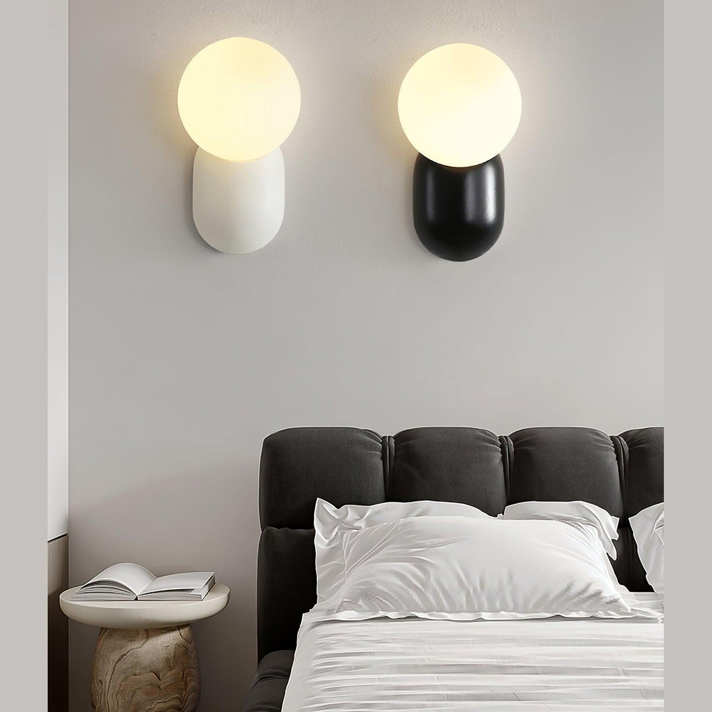 Nordelle | Wandlamp Glazen Bol