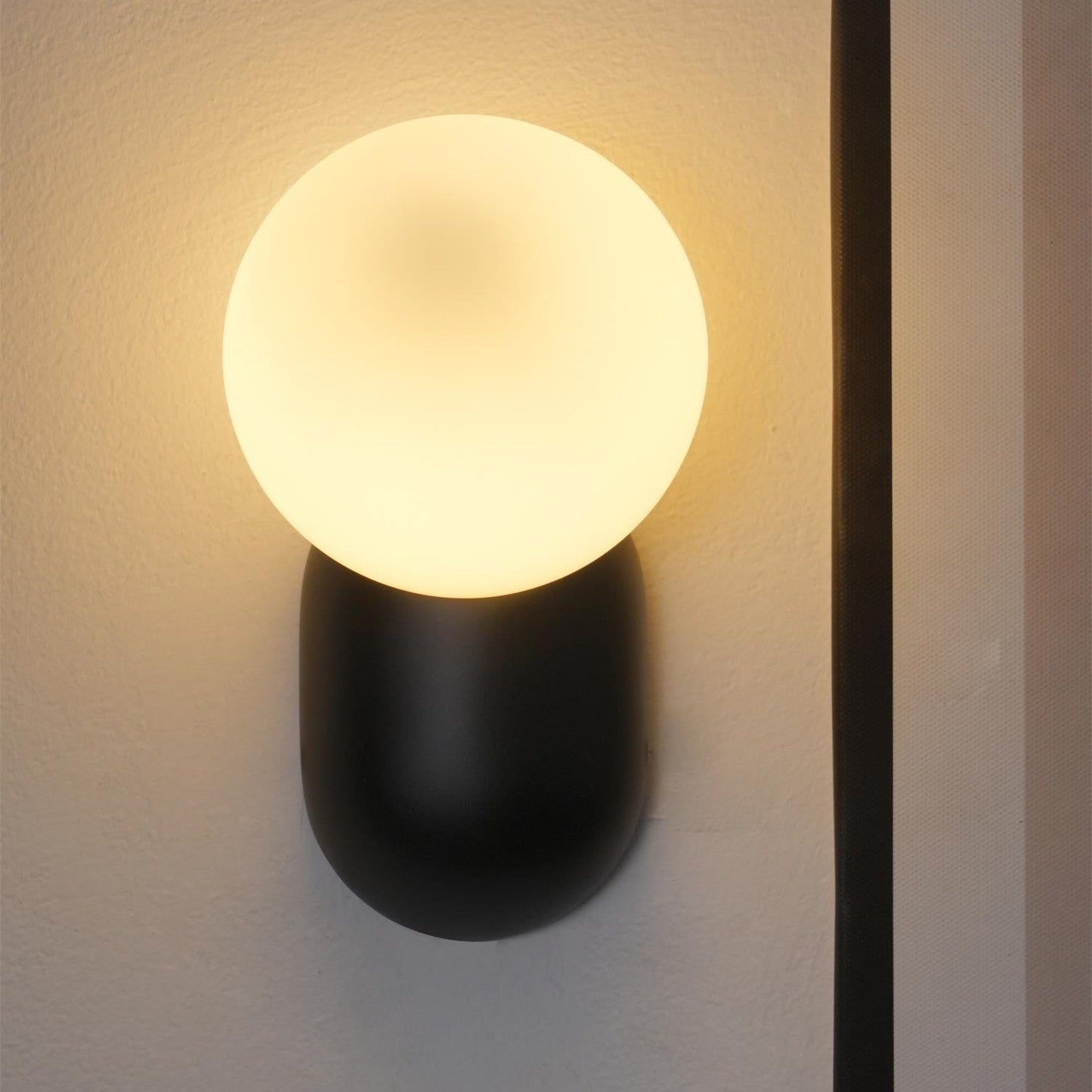 Nordelle | Wandlamp Glazen Bol