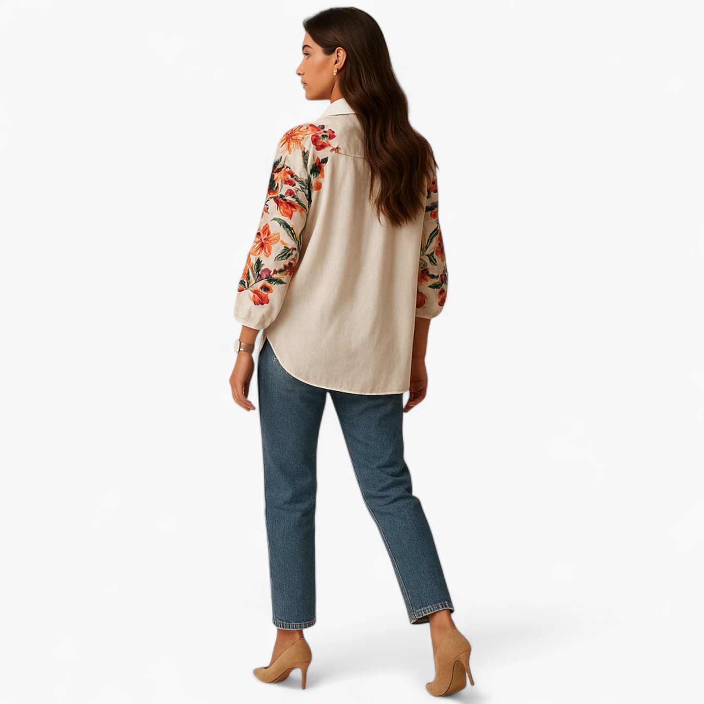 Isabella | Geborduurde Boho Blouse Dames