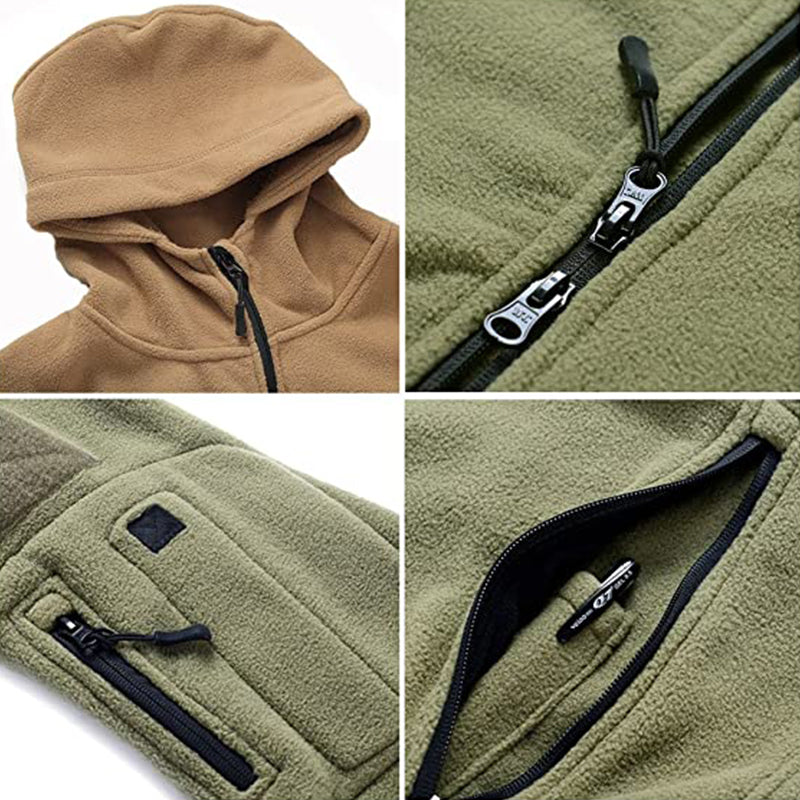 Vanguard | Tactical Fleece Jas met Capuchon
