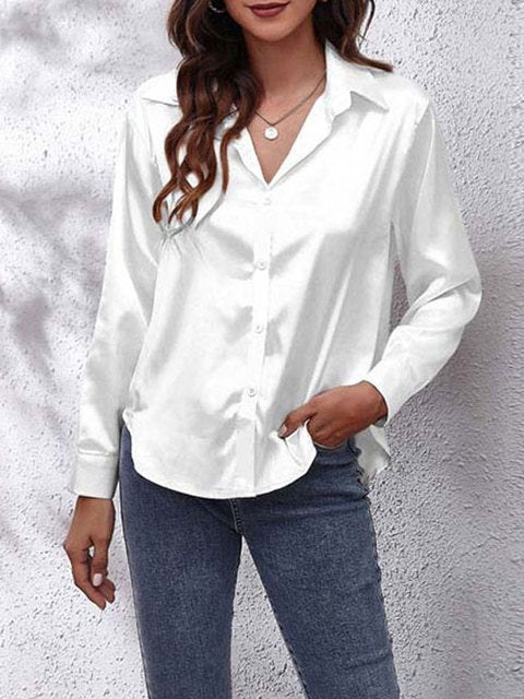 Selene | Satijnen Blouse Dames