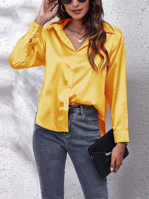 Selene | Satijnen Blouse Dames