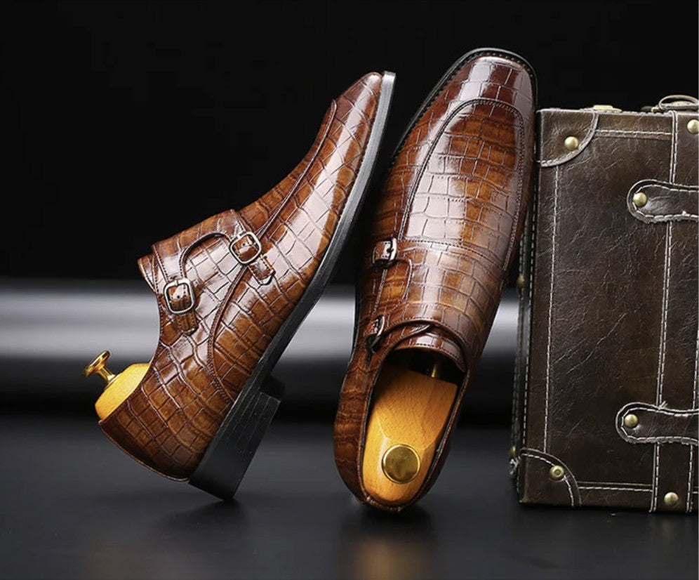 Giuliano | Dubbele Monkstrap Schoenen Heren
