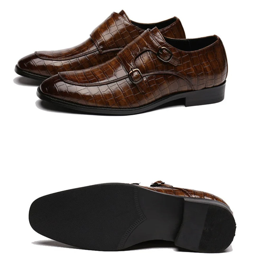 Giuliano | Dubbele Monkstrap Schoenen Heren