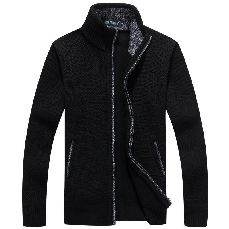Hugo | Gebreid Vest met Fleecevoering Heren