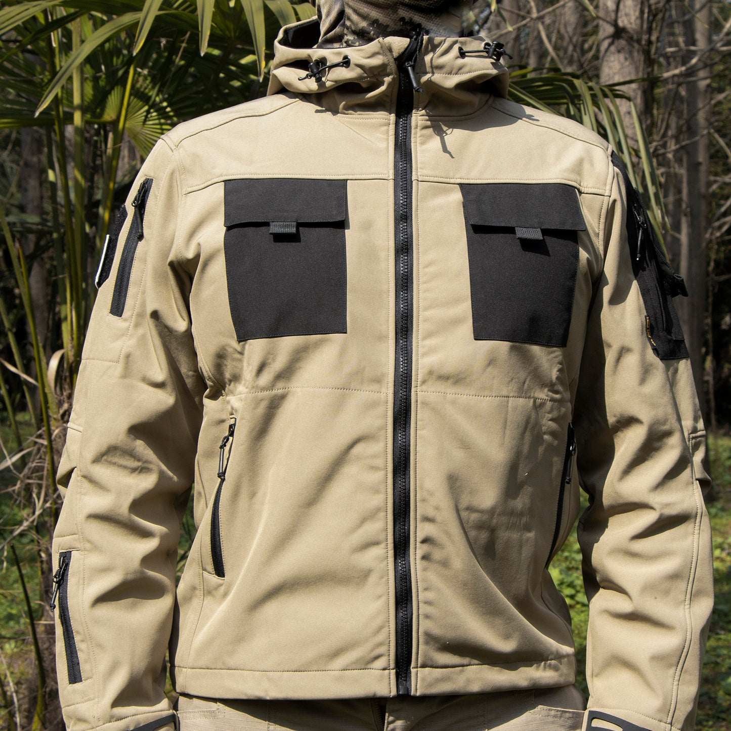 Sentinel | Tactical Softshell Jas met Contrastpanelen