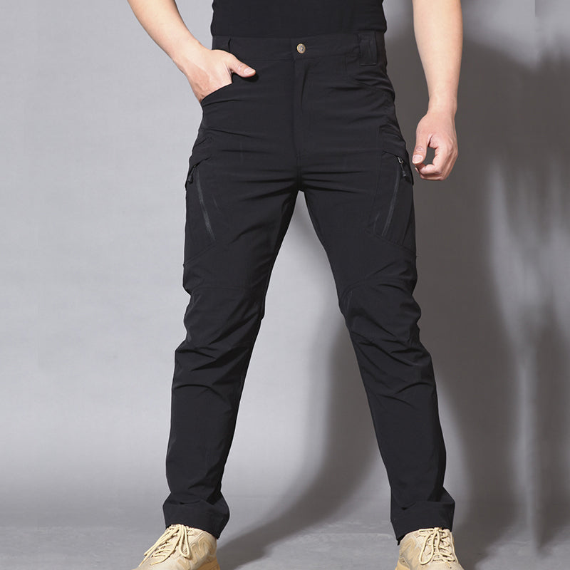 Ardorin | Zwarte Tactical Cargo Broek Heren