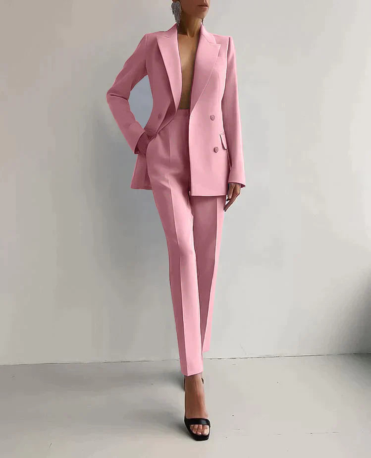 Liora | Tweedelig Pastel Pak Dames