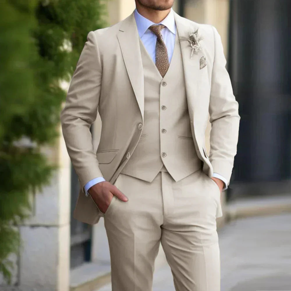 Valentin | 3-Delig Slim Fit Pak Heren