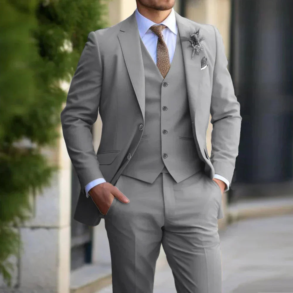 Valentin | 3-Delig Slim Fit Pak Heren