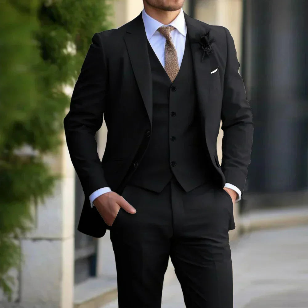Valentin | 3-Delig Slim Fit Pak Heren