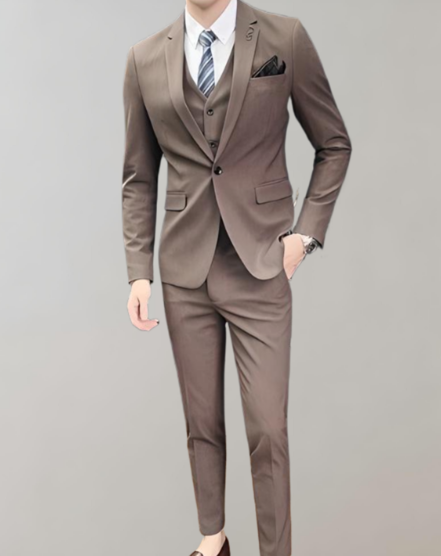 Alvano | Driedelig Slim Fit Pak