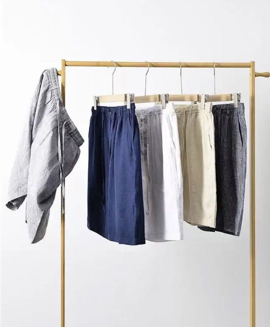 Novero | Linnen Shorts Heren
