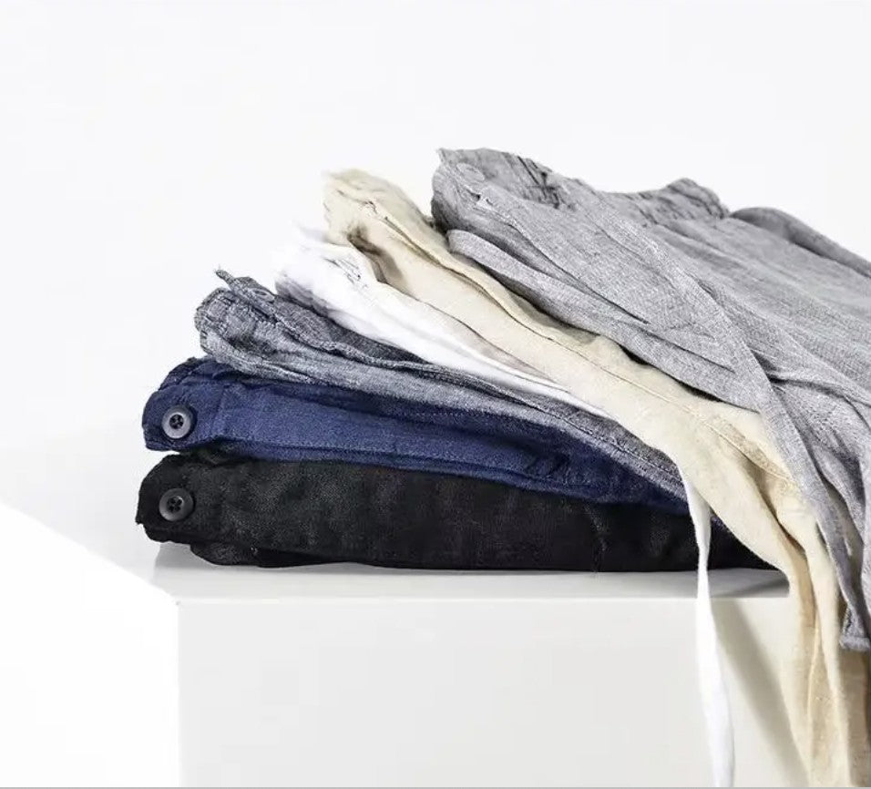 Novero | Linnen Shorts Heren