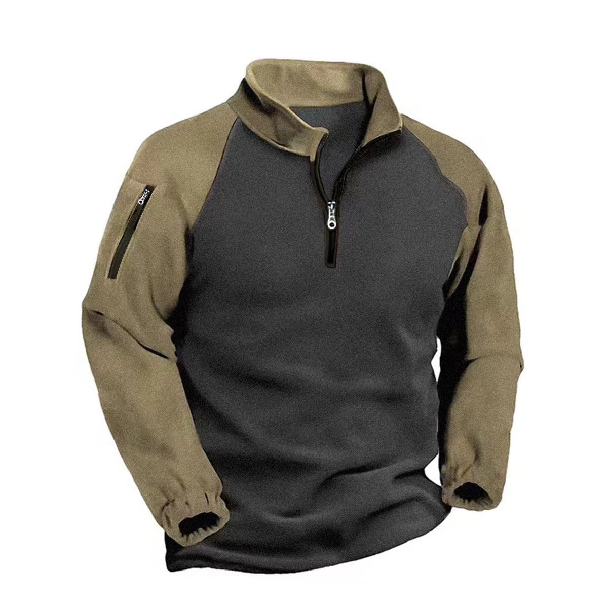 Hugo | Fleece Trui Quarter Zip Heren