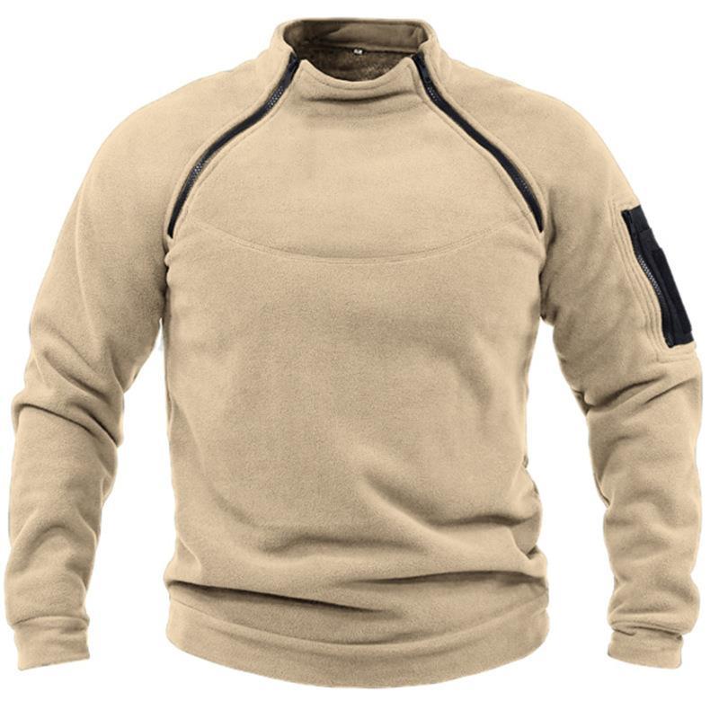 Sentinel | Tactical Fleece Pullover met Rits en Armzakken