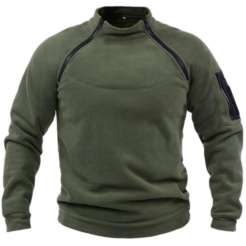 Sentinel | Tactical Fleece Pullover met Rits en Armzakken
