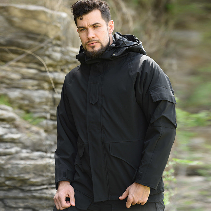 Sentinel | Tactical Camo Winterjas met Capuchon