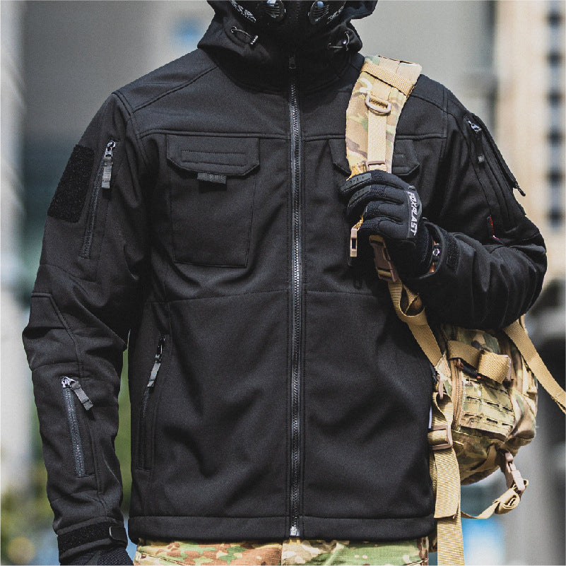 Sentinel | Tactical Softshell Jas met Contrastpanelen