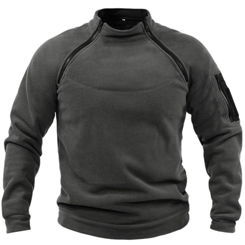 Sentinel | Tactical Fleece Pullover met Rits en Armzakken