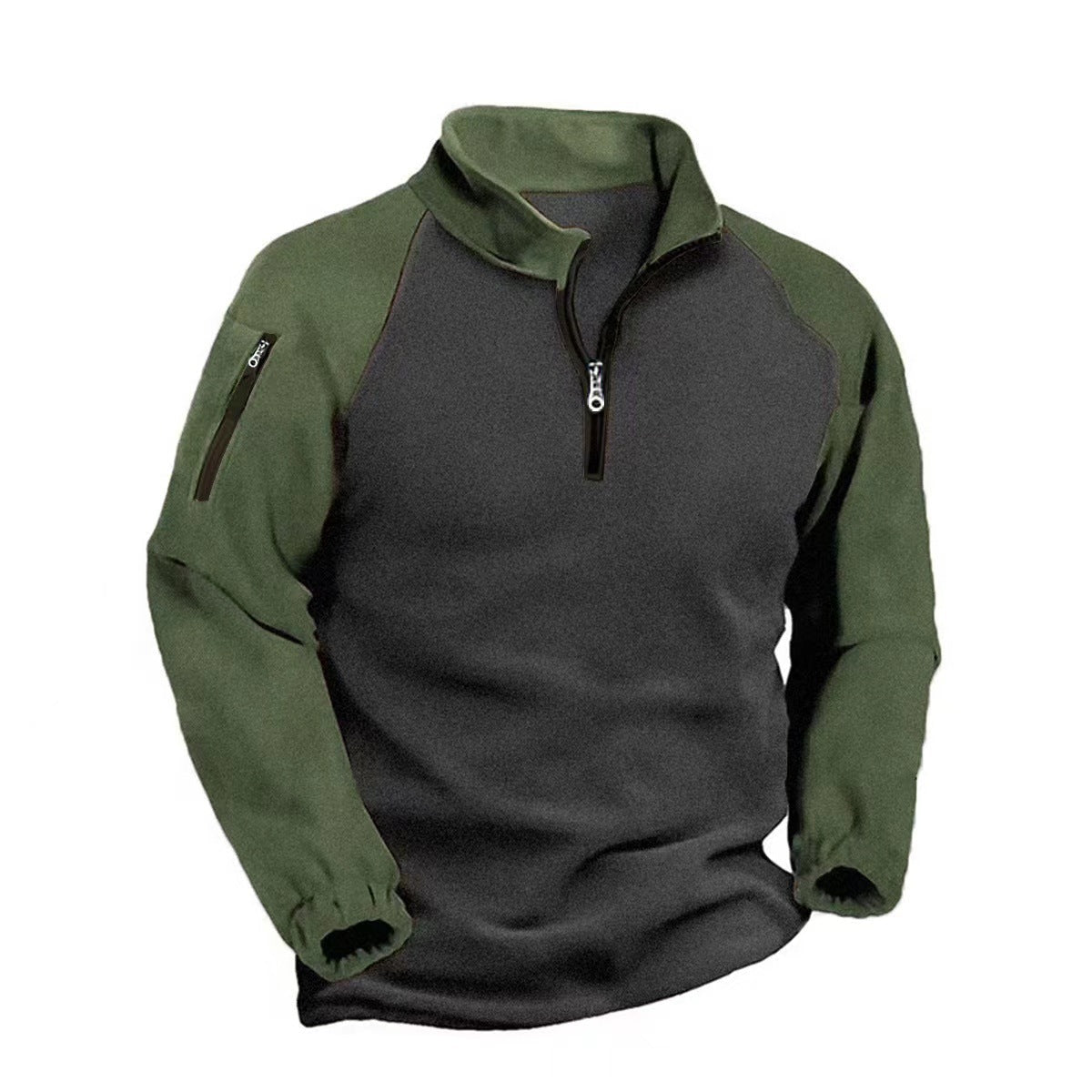 Hugo | Fleece Trui Quarter Zip Heren