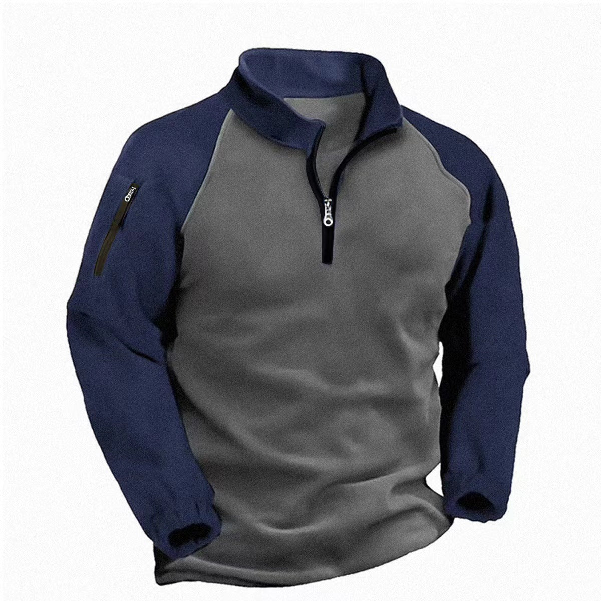 Hugo | Fleece Trui Quarter Zip Heren