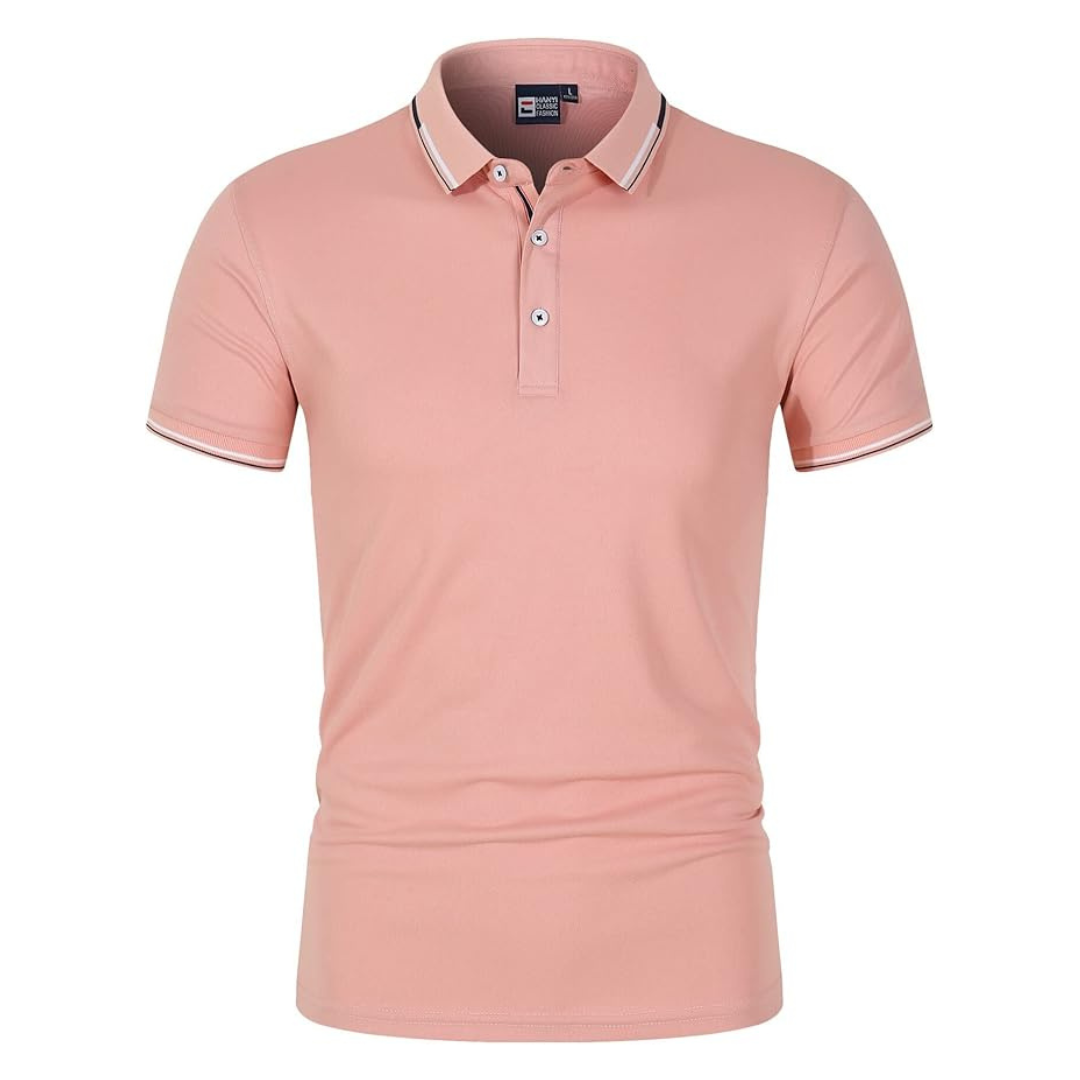 Dario | Polo met Contrasterende Boorden Heren