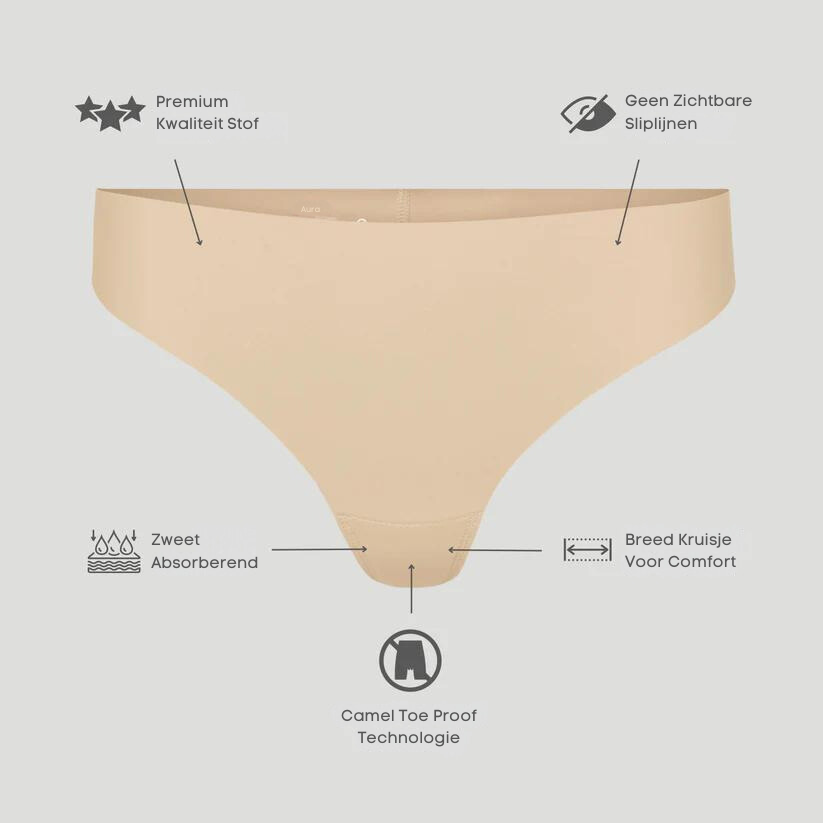 Elara | Naadloze Shaping String Dames
