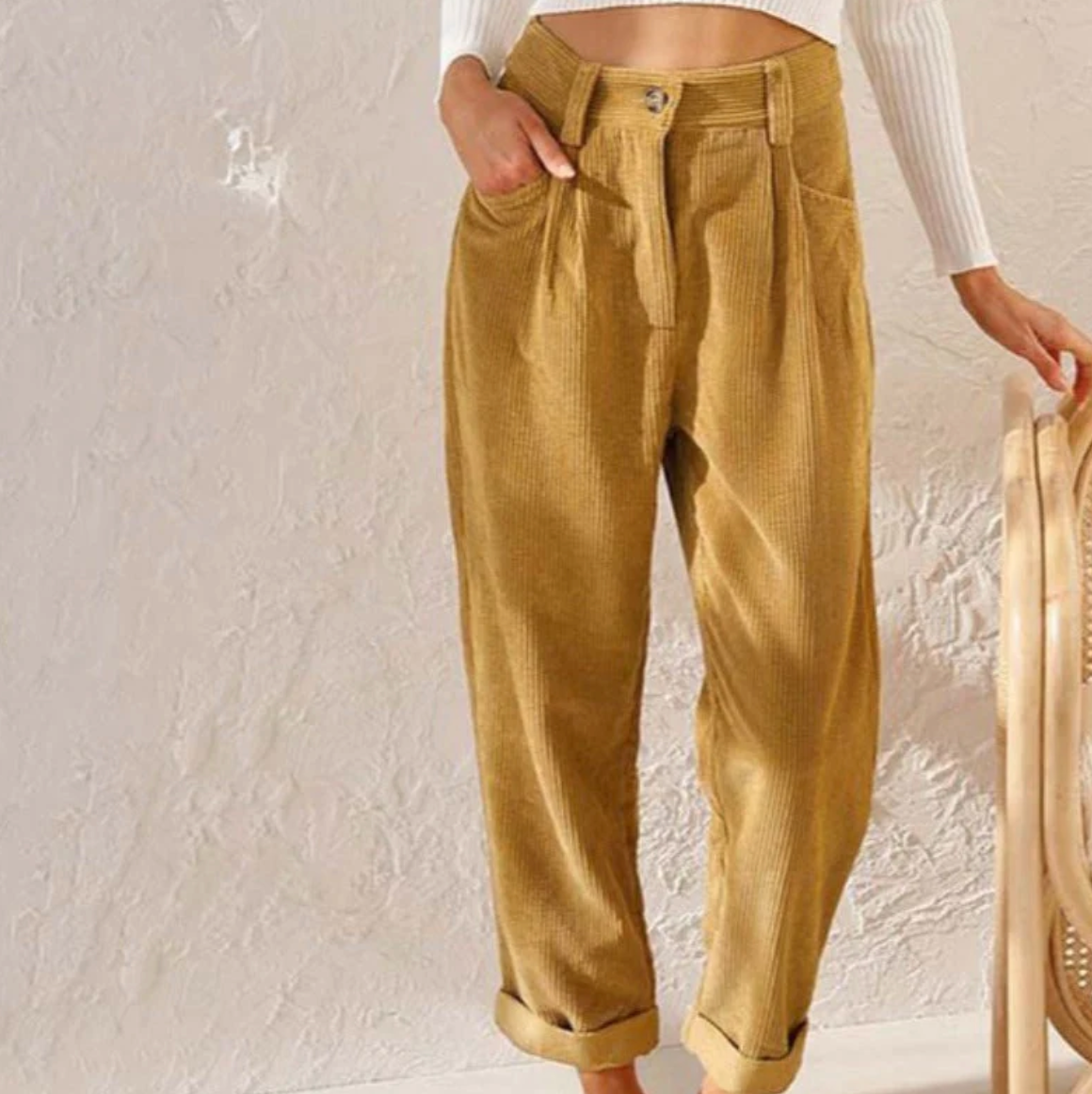 Novara | Corduroy Broek Dames