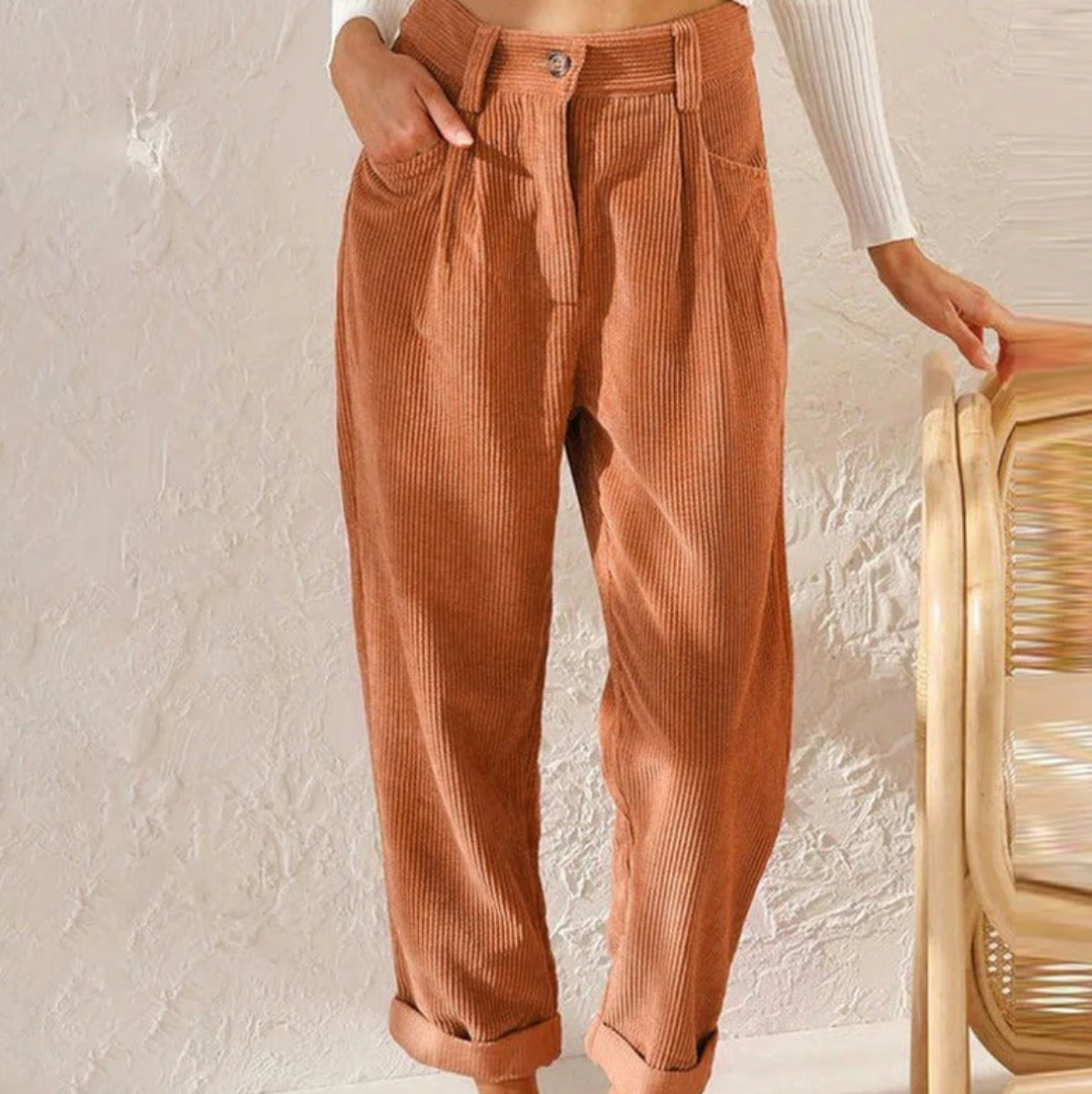 Novara | Corduroy Broek Dames