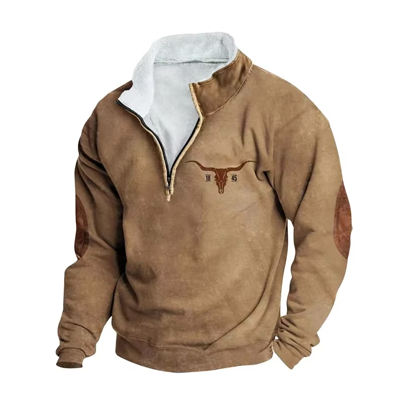 Julius | Half Zip Trui Heren