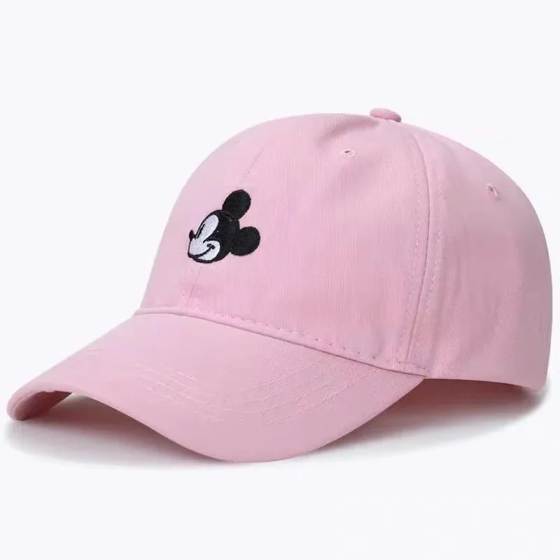 Mickey™ | Unisex Mickey Mouse Baseball Pet van Katoen met Cartoon Borduring | Verstelbaar en Casual Streetwear Accessoire