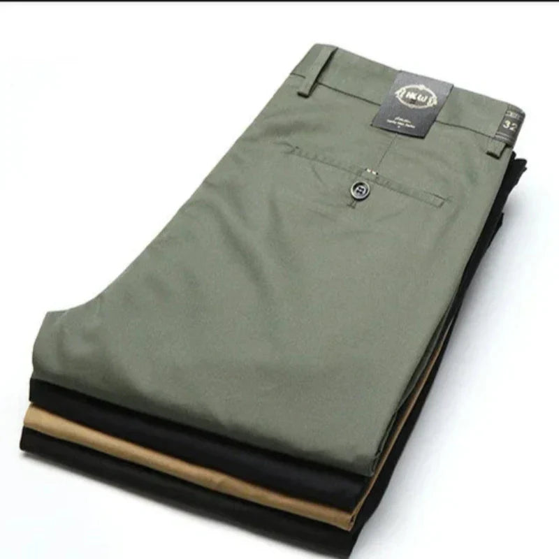 Kanza™ | Heren Elastische Chino met Vierzijdige Stretch en Slanke Pasvorm | Stretch Broek