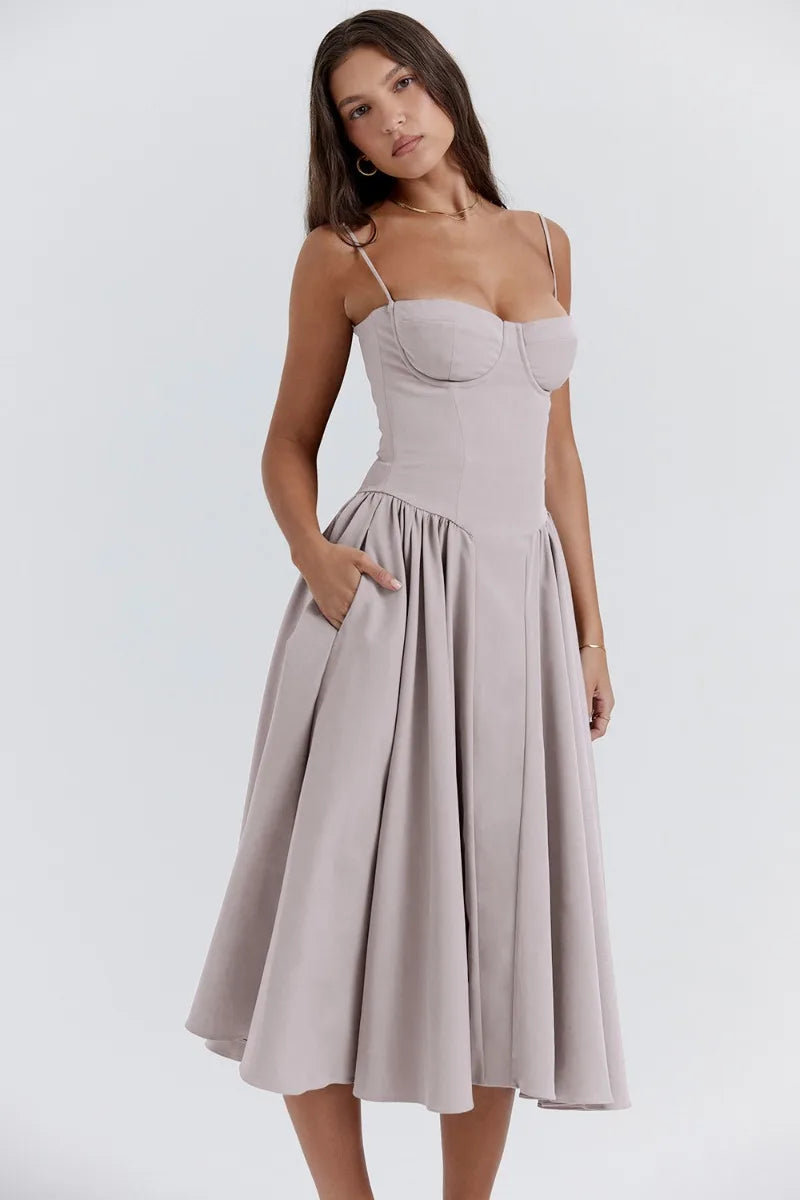 Elviera | Elegante Midi-Jurk Dames