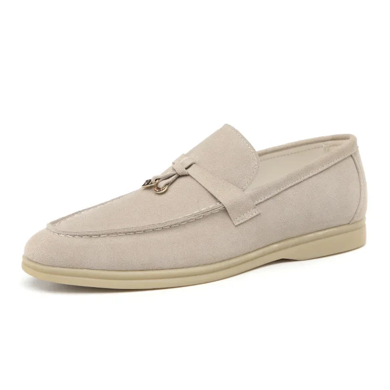 Renzo | Suède Loafers Heren