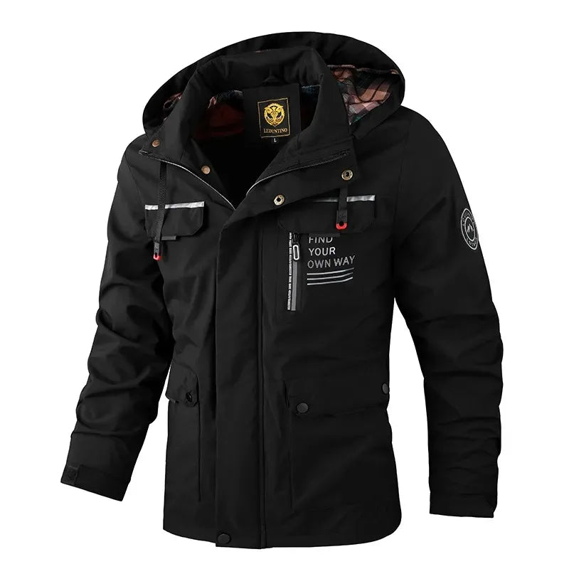Marcello™ | Stevige Water- en Winddichte Winterjas met Capuchon