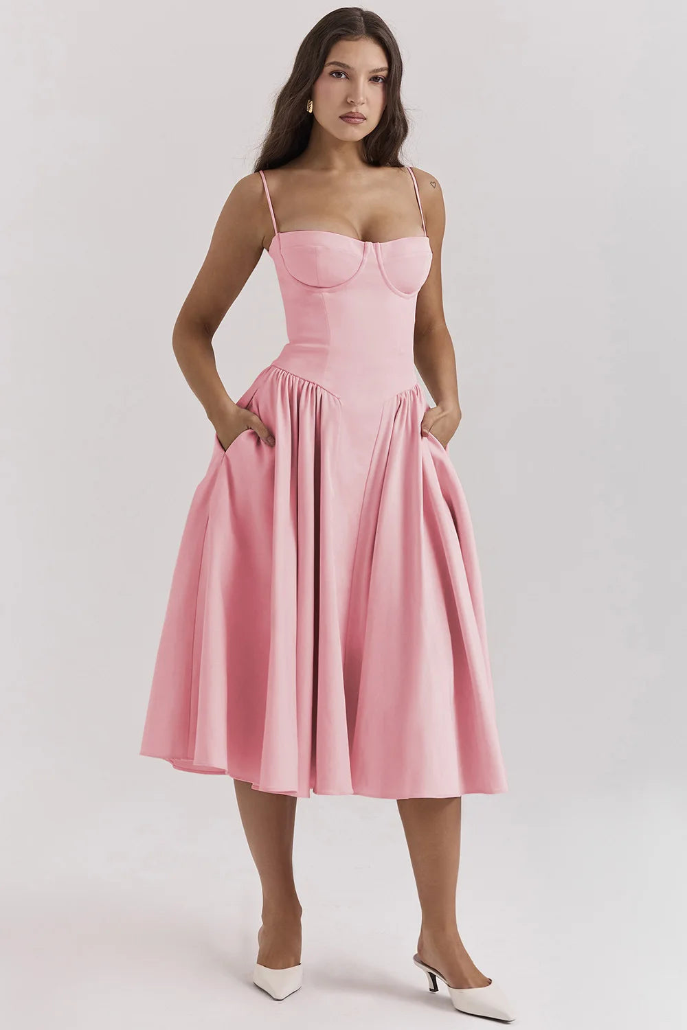 Elviera | Elegante Midi-Jurk Dames