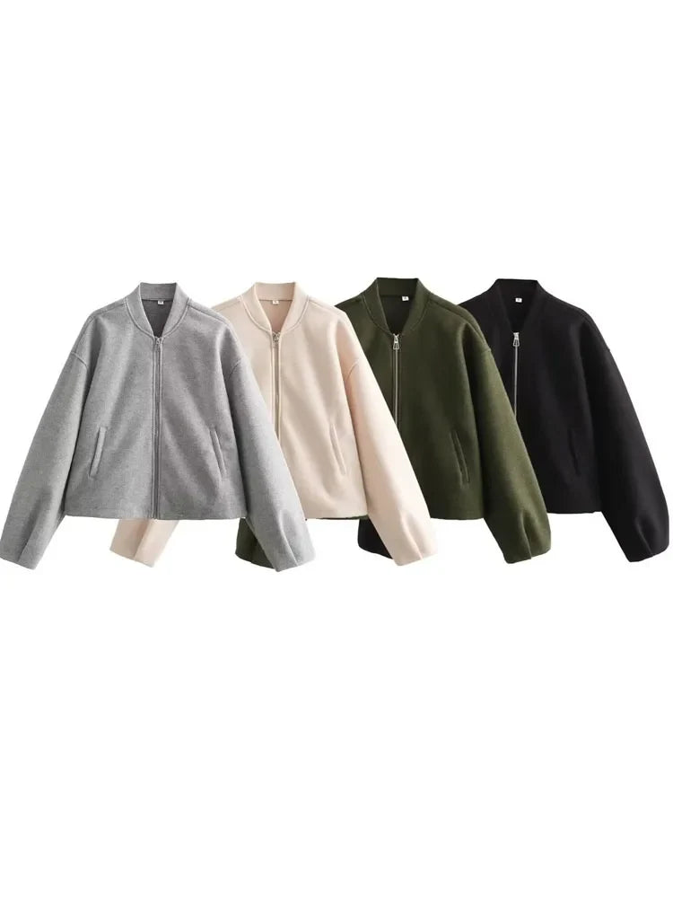 Inara | Blouson aviateur en laine