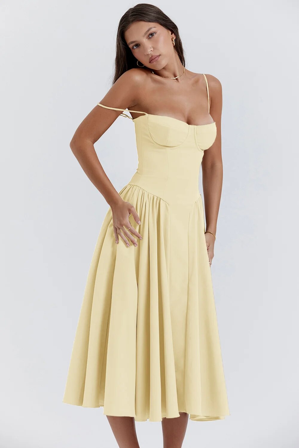 Elviera | Elegante Midi-Jurk Dames