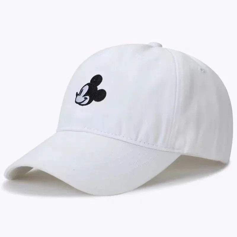 Mickey™ | Unisex Mickey Mouse Baseball Pet van Katoen met Cartoon Borduring | Verstelbaar en Casual Streetwear Accessoire